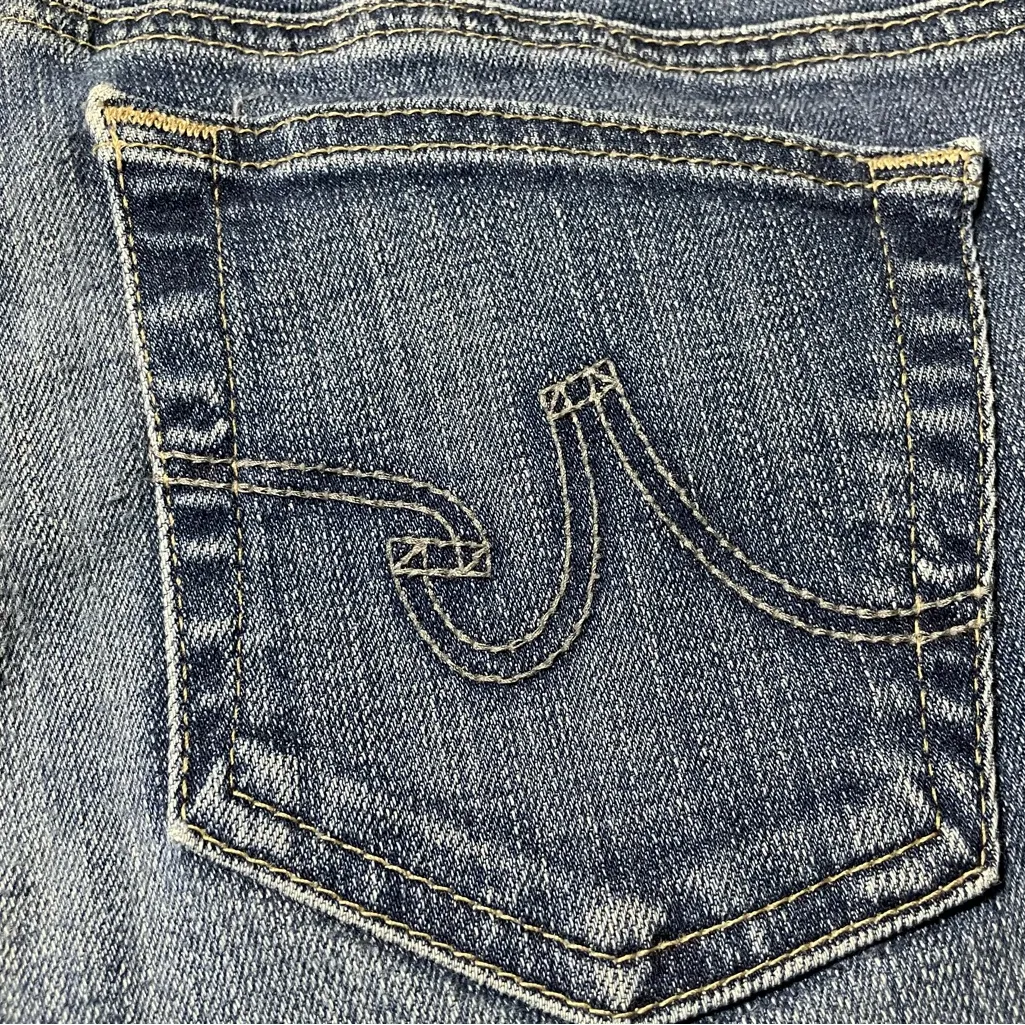 AG The Stilt Cigarette Leg Jeans Women 29 Medium Blue USA Made - Image 13