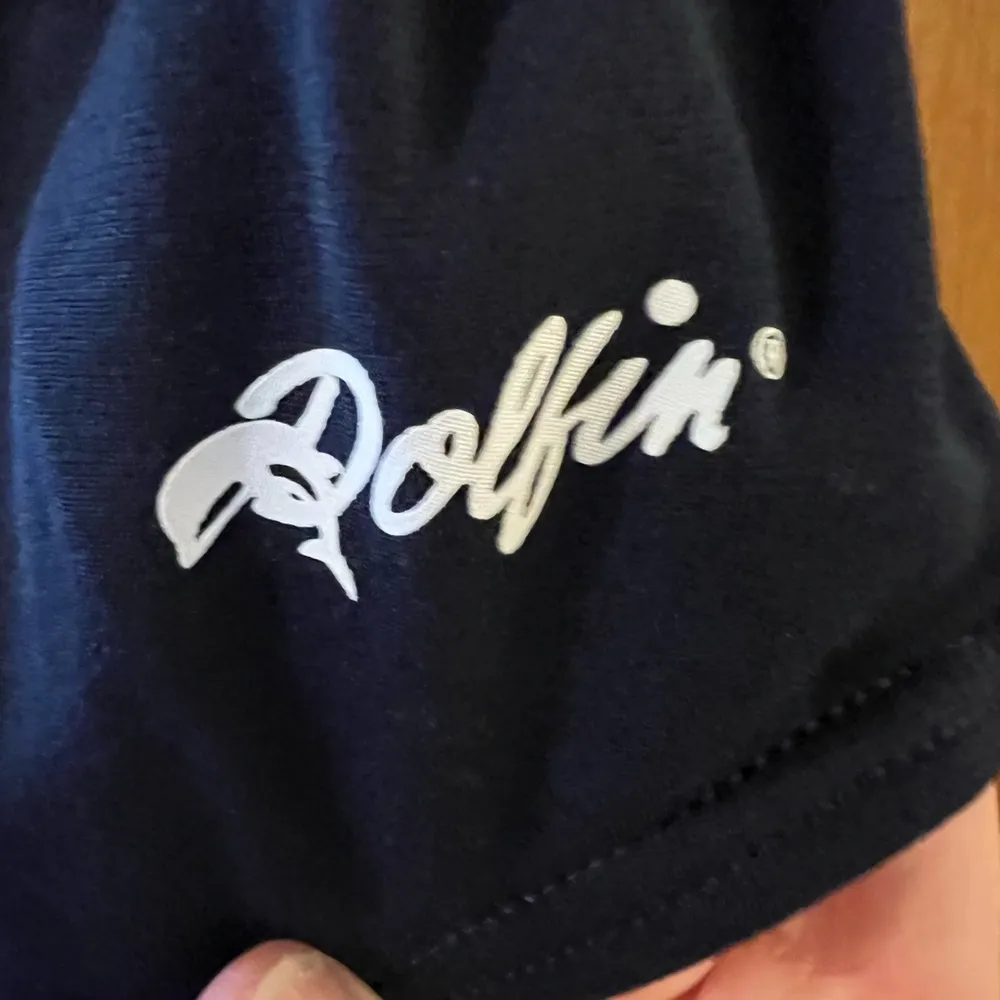 Dolfin Womens Swimsuit One Piece Bathing Swim Suit Navy Blue Vintage NWT Size 30 - Image 3