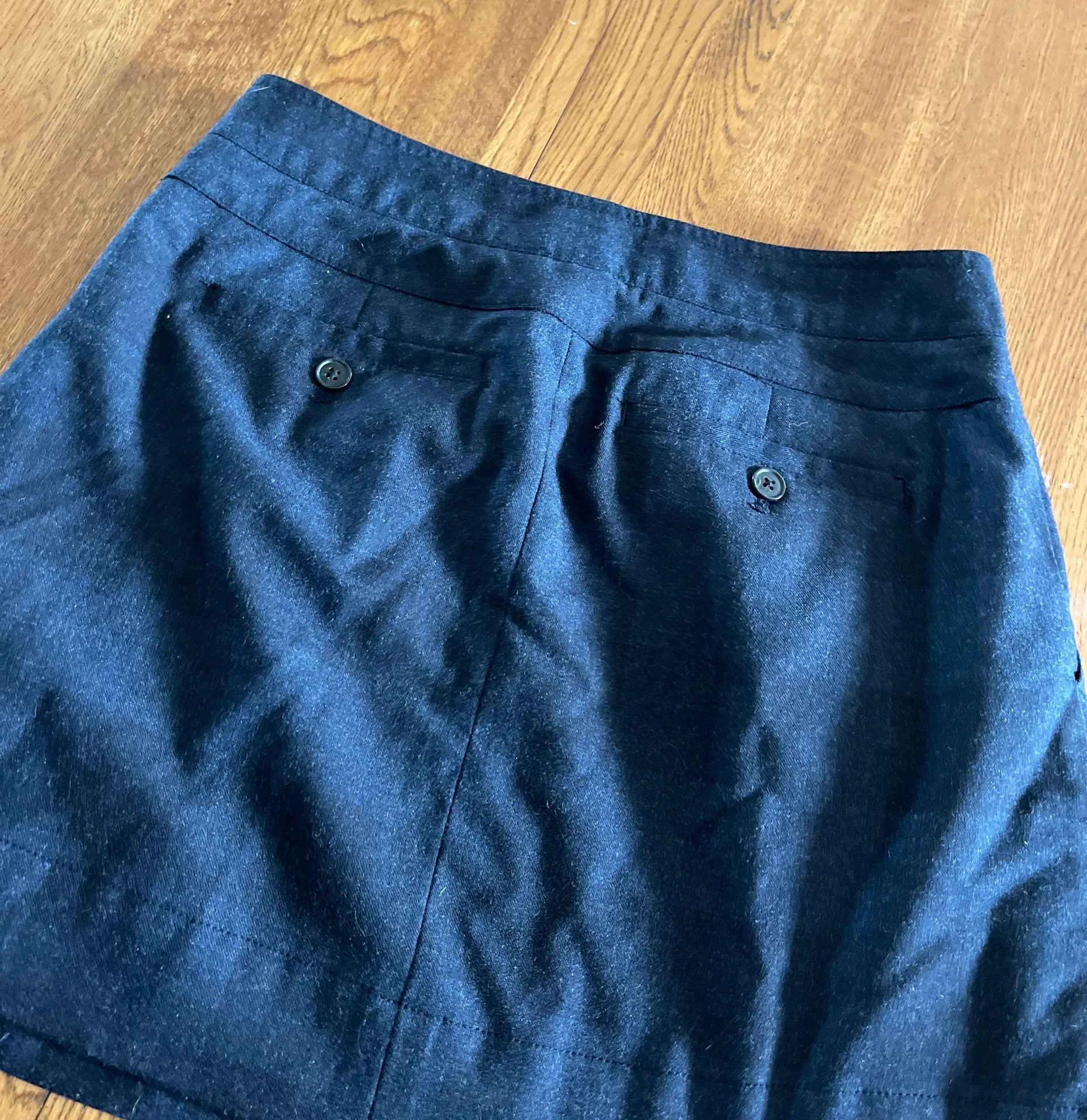 Gap Wool Stretch Skirt Size 0 With Pockets  - Image 2