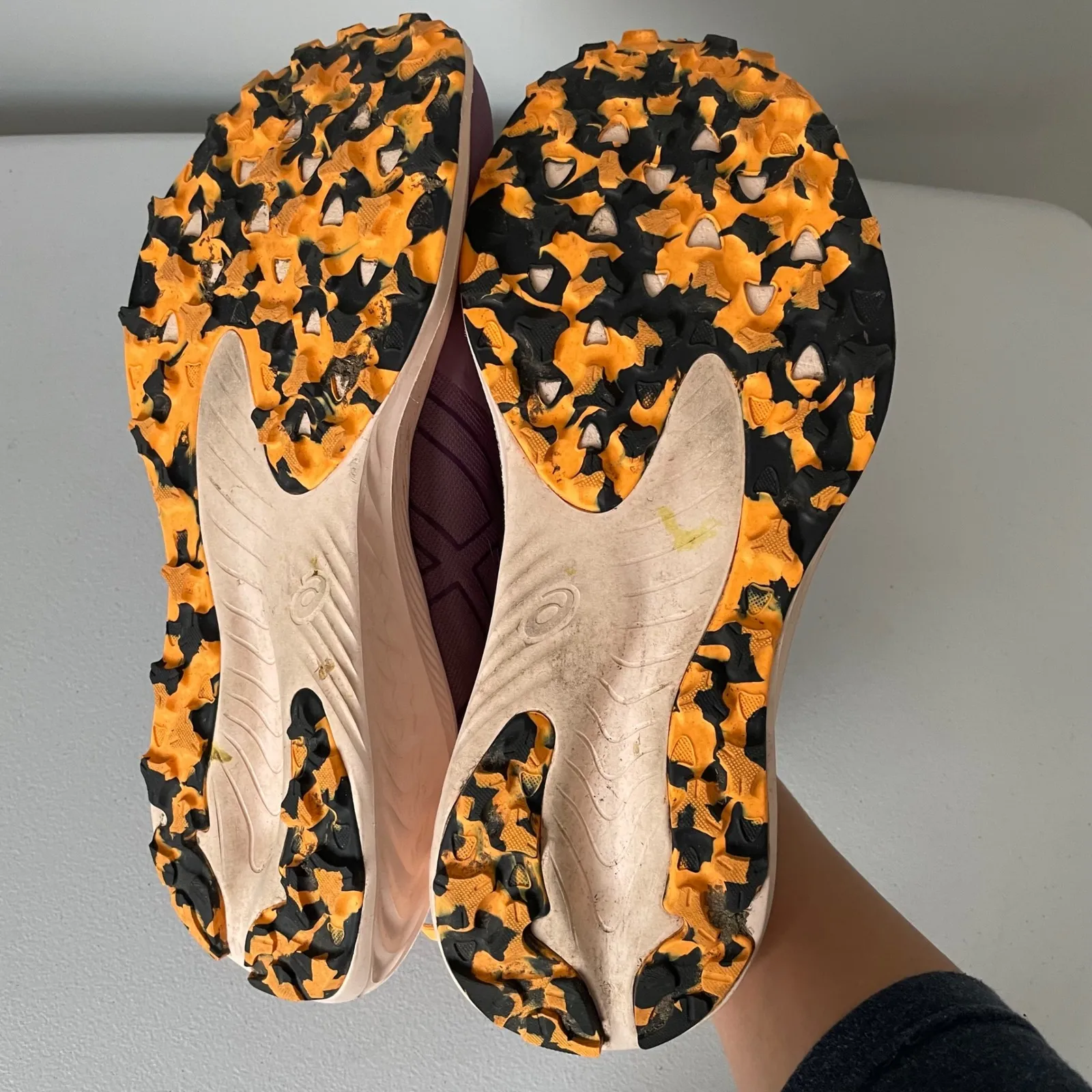 ASICS Gel-Excite Trail 2 Running Shoes Purple Orange AmpliFoam Ortholite Size 12 - Image 11