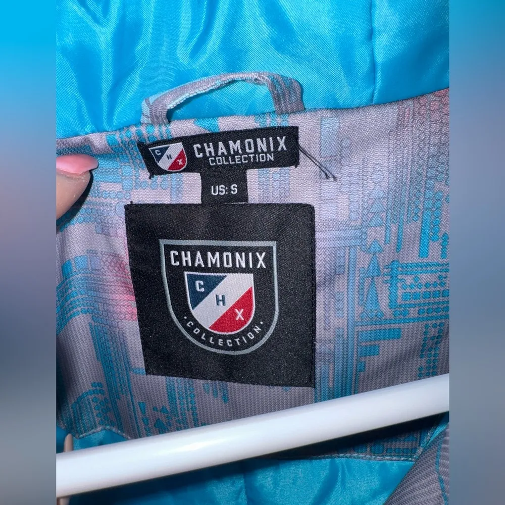 Chamonix CHX Collection Women's Marlow Abstract Ski Jacket, SIZE SMALL insulated - Image 3