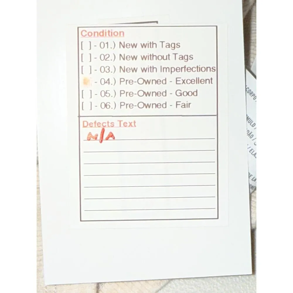 Abercrombie & Fitch A&F Essentials Orange Ribbed Knit Cropped Tank Top Size XS - Image 7