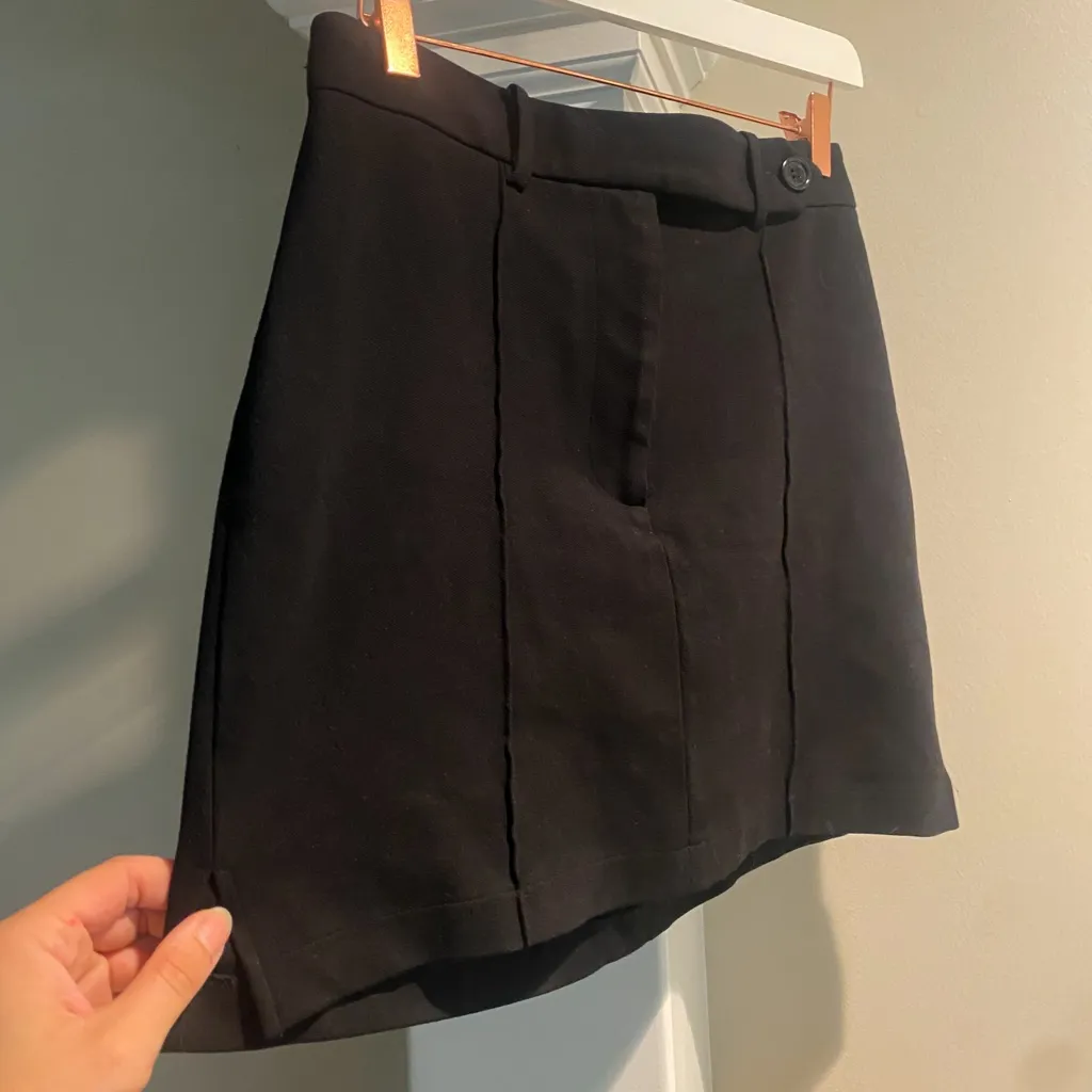 Anine Bing Black Mini Skirt - Image 2