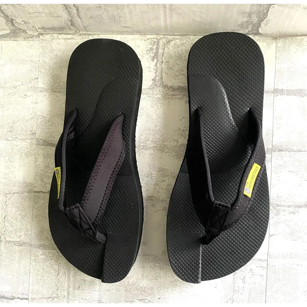 The Healing Sole Original Black Flip Flop Unisex Sandals Arch Support W10/M 8.5 Size 10 - Image 7