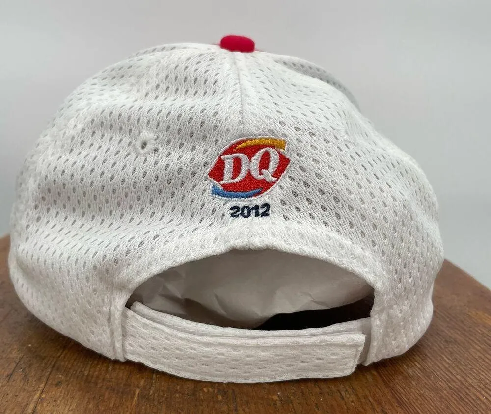 Minnesota Twins Baseball Hat Red White Mesh Dairy Queen Game Promo 2012 One Size - Image 4