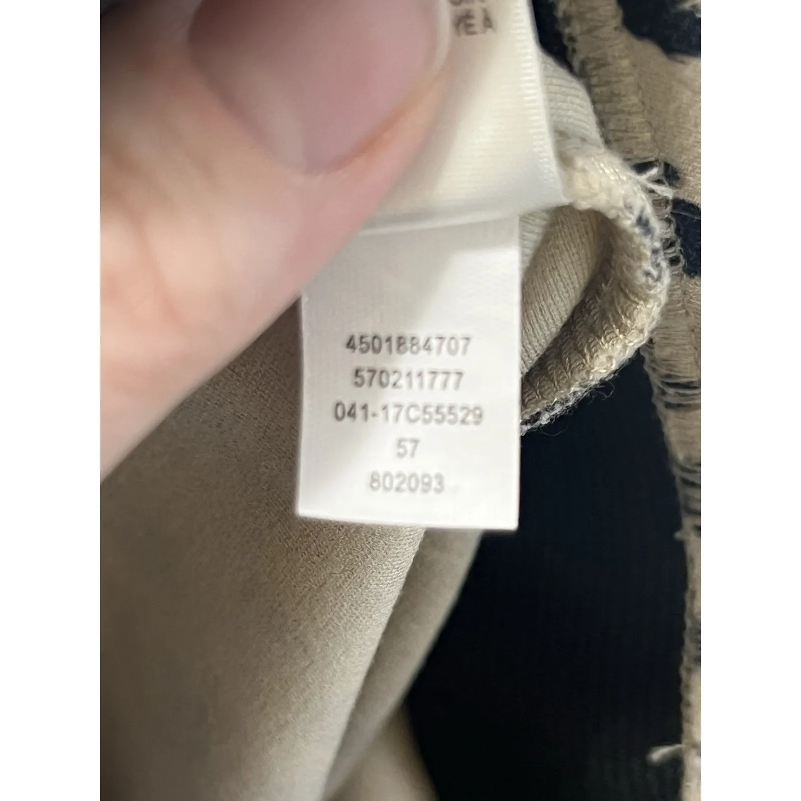 Chico's Women's Animal Print Leopard Ankle Pants Pull Knit Plus Size 0 (14/16) - Image 5