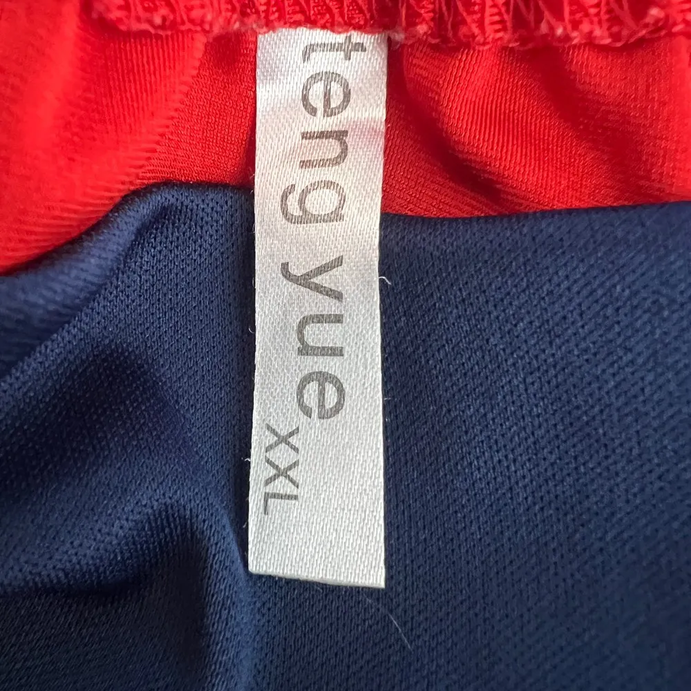 Teng Yue Colorblock Women's Halter Bathing Suit w/ Shorts Size XXL - Image 10