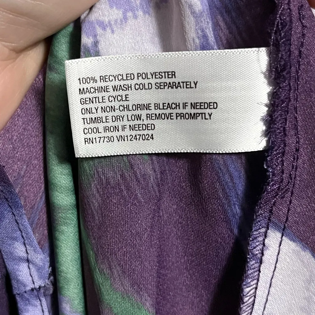 A New Day Crepe Short Sleeve Midi Dress XS=17” - Image 5