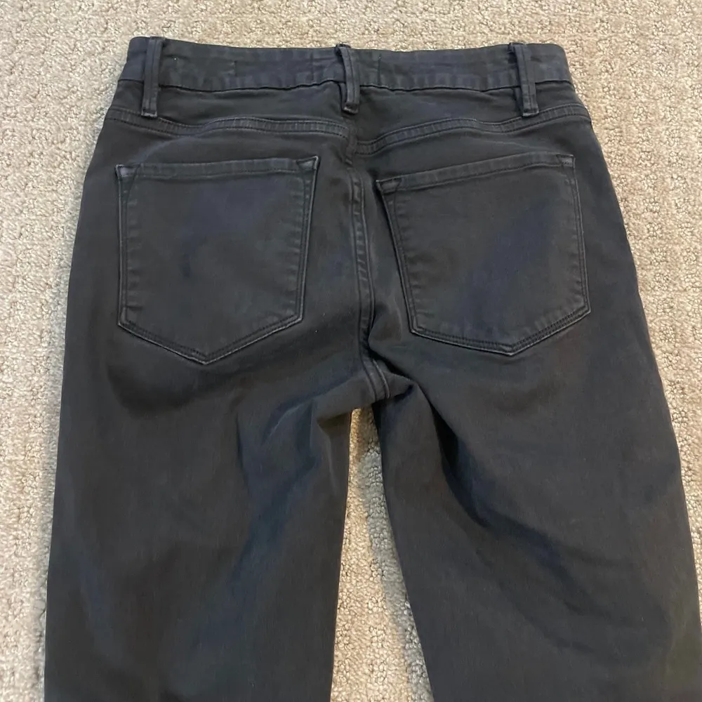 FRAME Black Le Crop Mini Boot Jeans 25 - Image 5