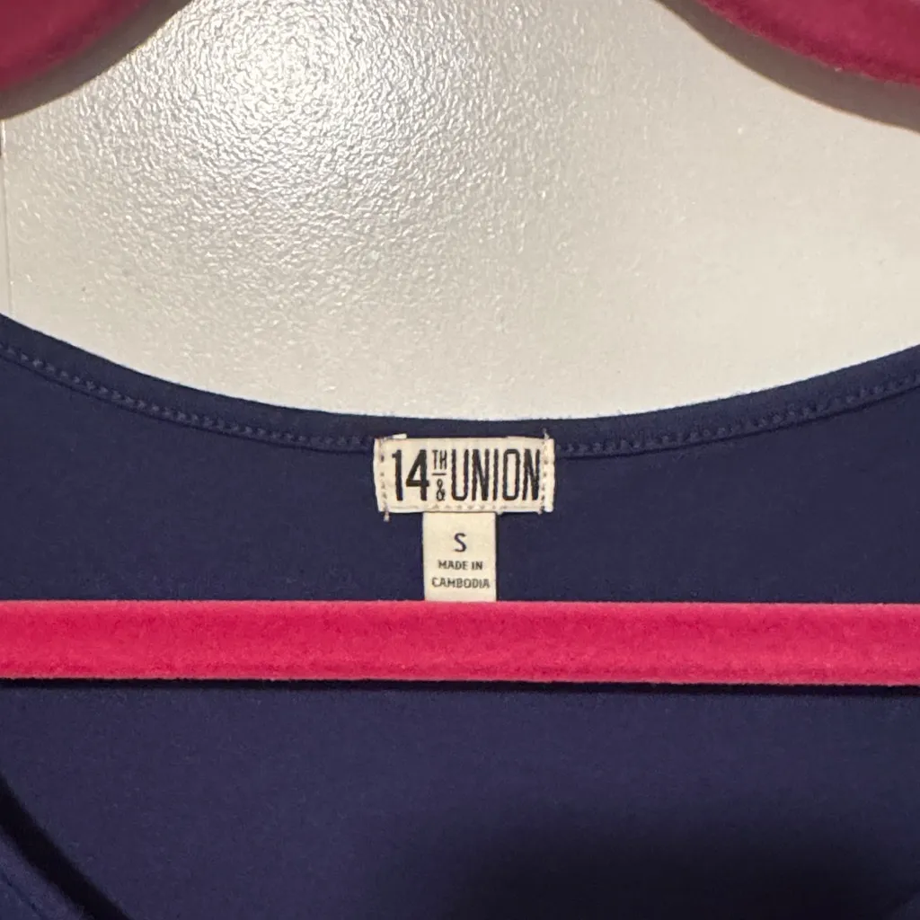 14th & Union Navy Women's Blouse - Image 2