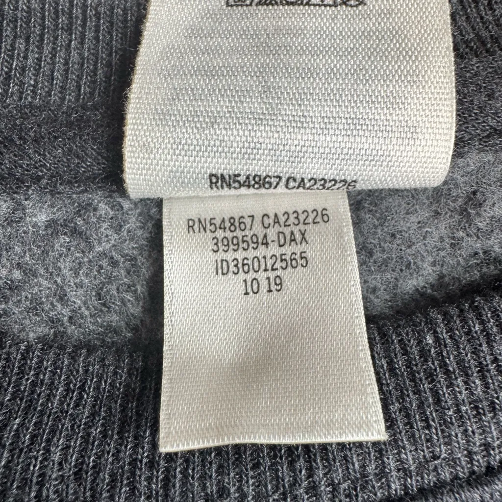 PINK Victoria's Secret Lounge Dark Gray & Plaid Crewneck Sweatshirt Size M - Image 12