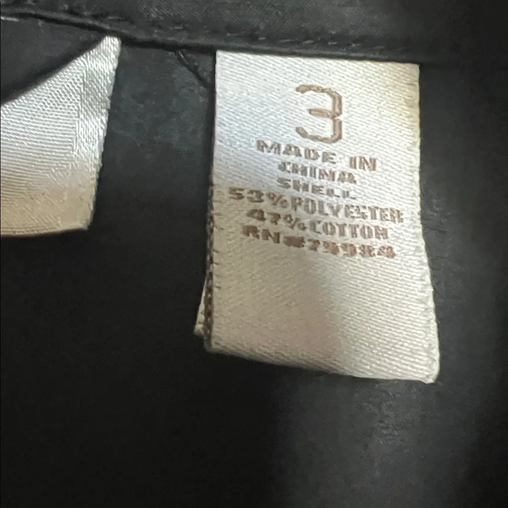 Chico's Midnight Black Utility Jacket - Image 3