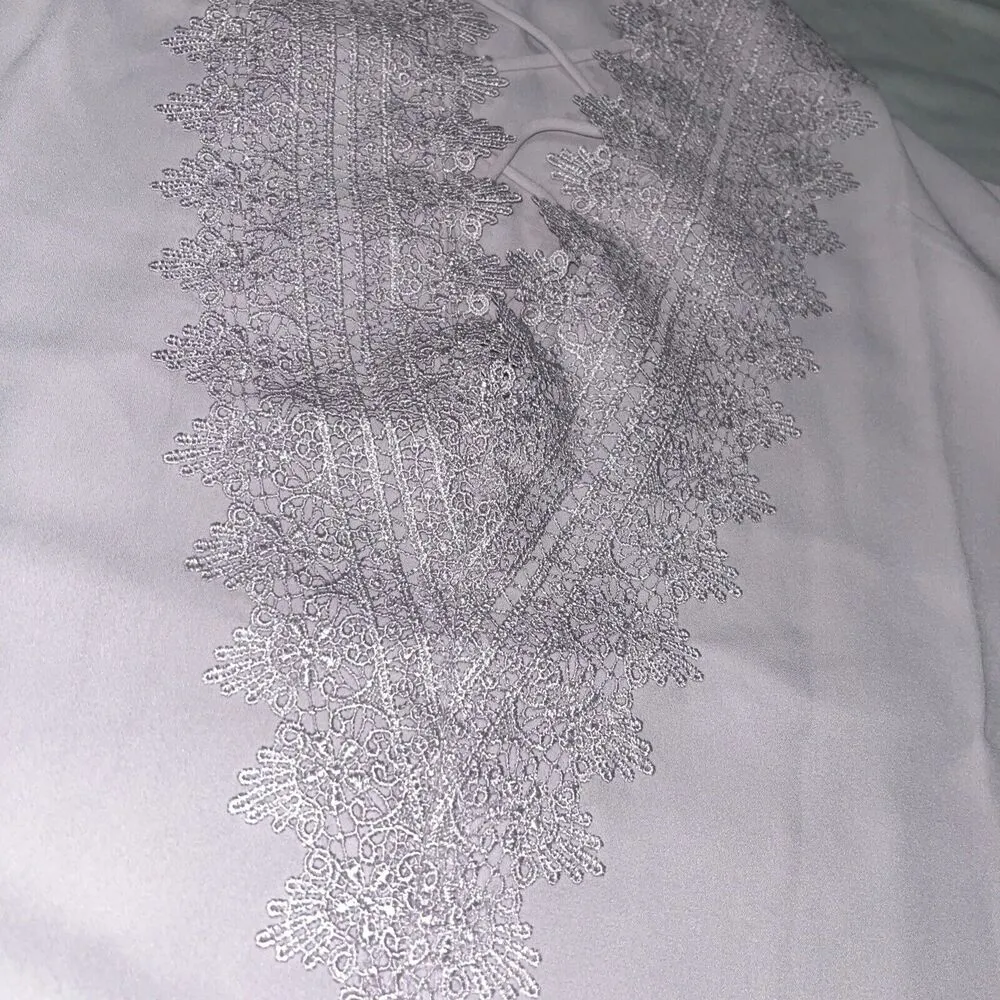 Womens WAYF Lilac Lace Camisole Tank Top Size S Small NWT C4 - Image 4