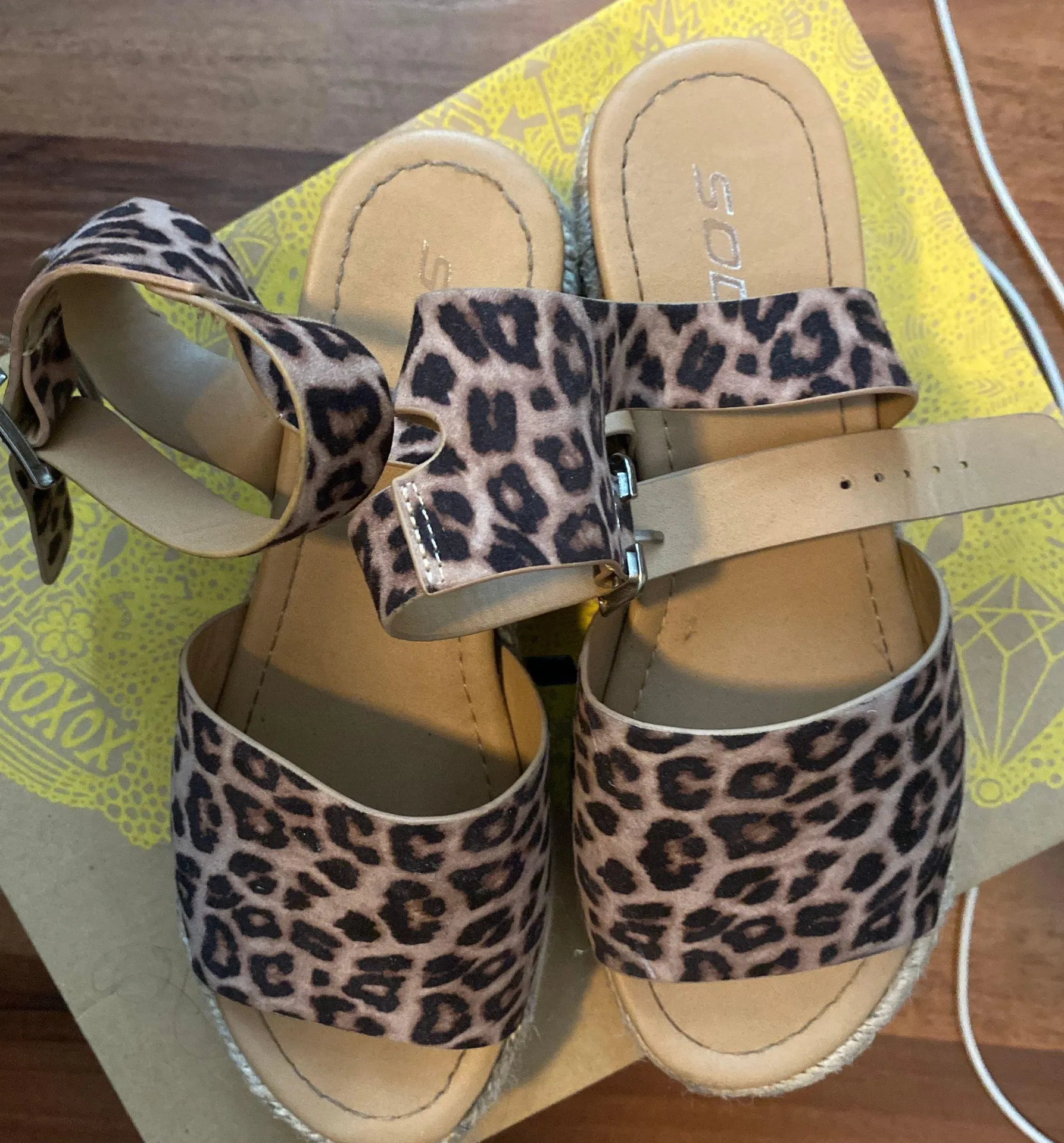 Amazon Cheetah Wedges - Image 4