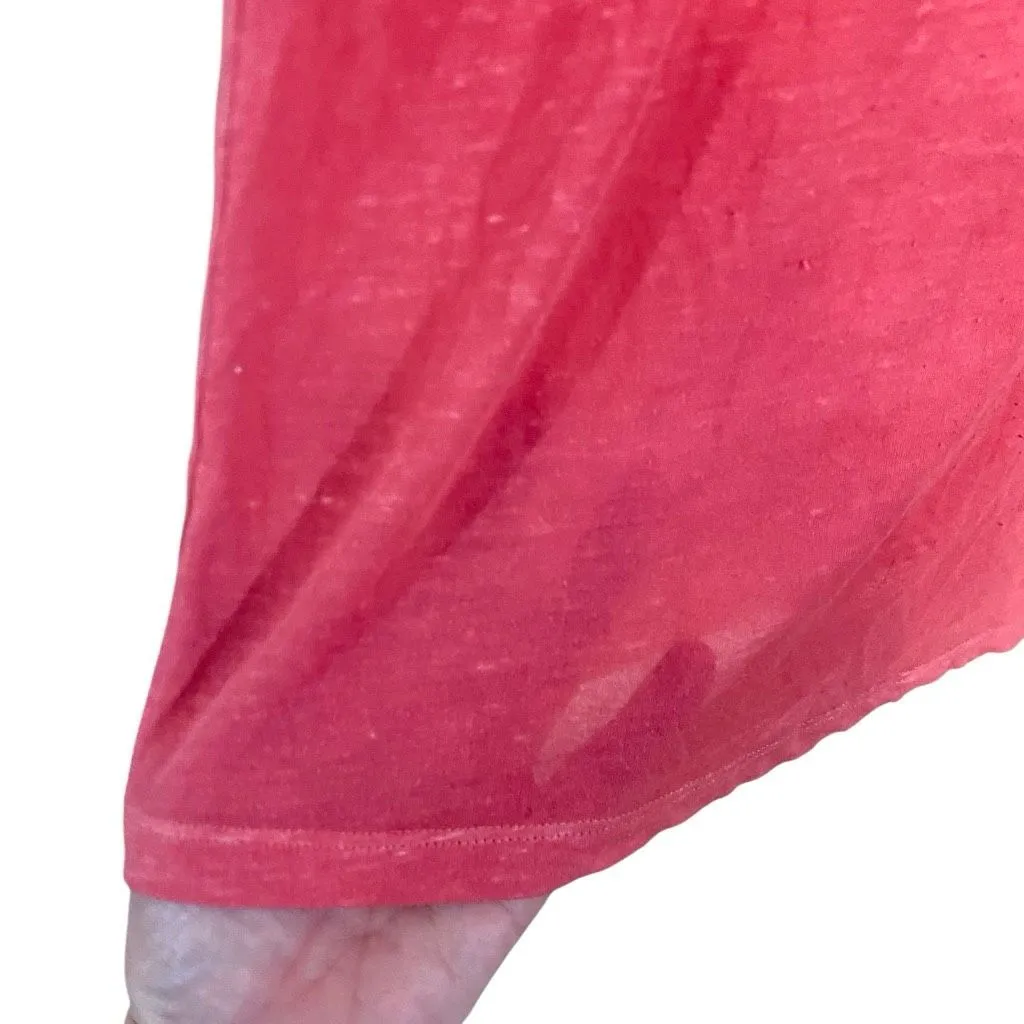 American Eagle, favorite tee medium, pink, short sleeve, thin, see-through Y2K i - Image 5