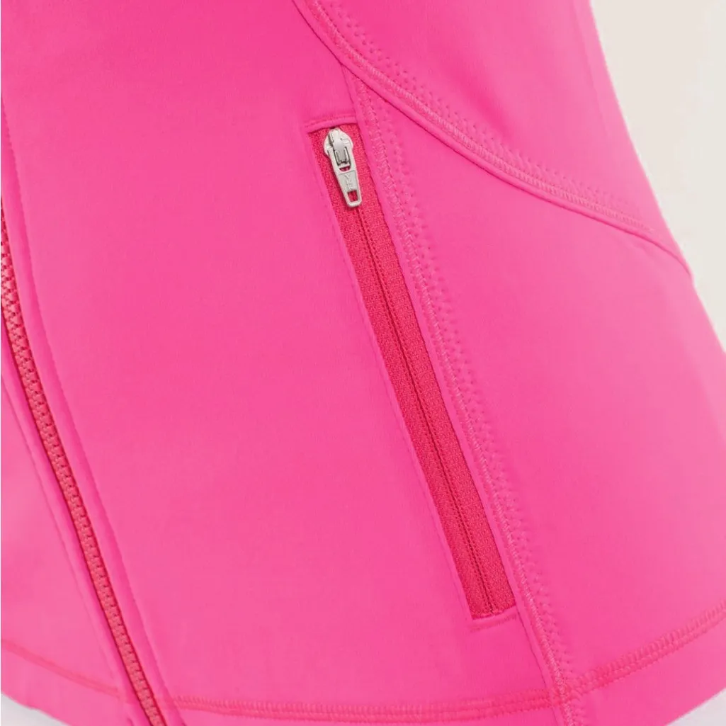 Lululemon • Forme Jacket Pinkelicious Luon hot pink zip front running workout - Image 8