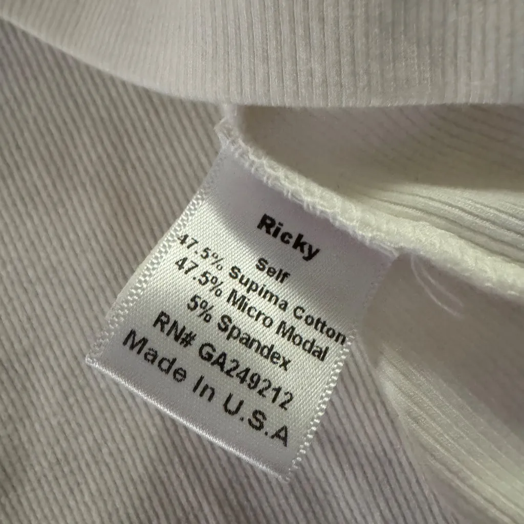 Pj harlow Ricky tee  Rib T Shirt - Image 3