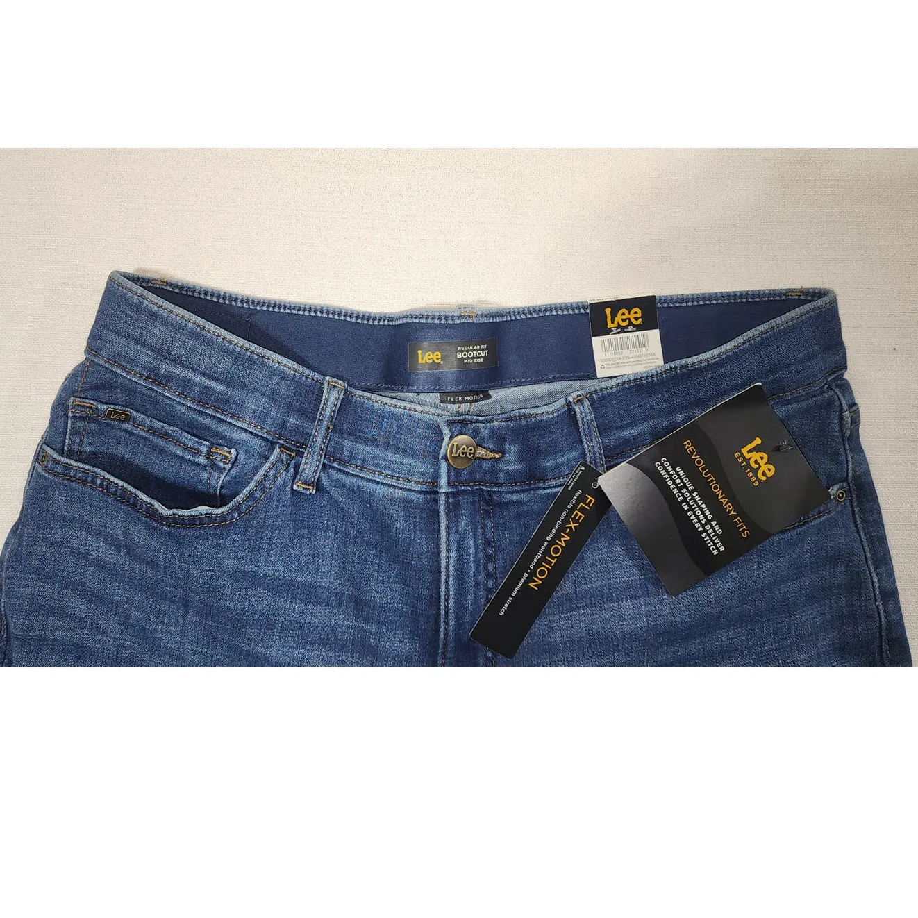 lee regular fit bootcut mid rise 16 medium W34x40L women's - Image 6