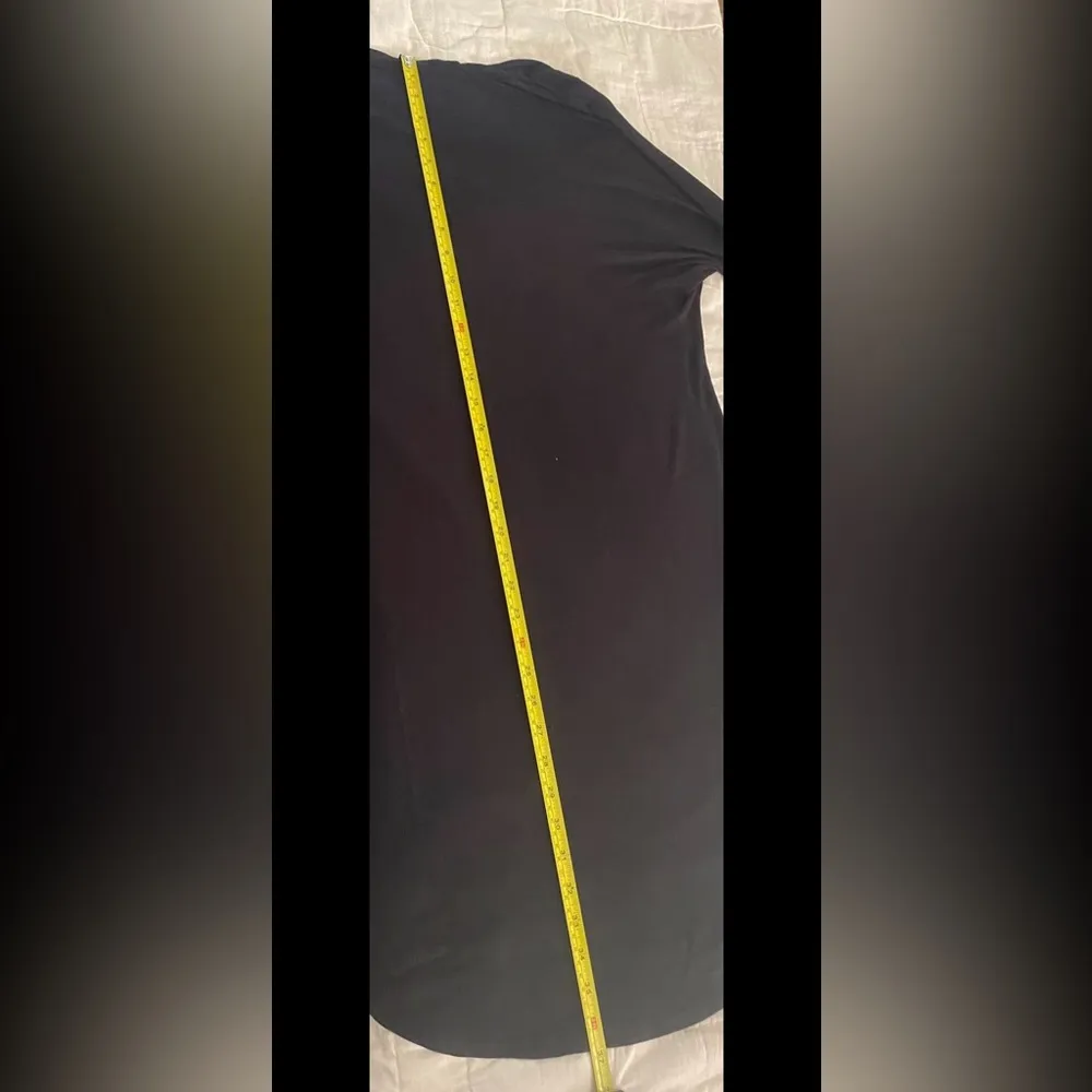 Charlie Paige Women's Sleep Shirt, Size Small/Medium Black "Better Not Pout” - Image 11