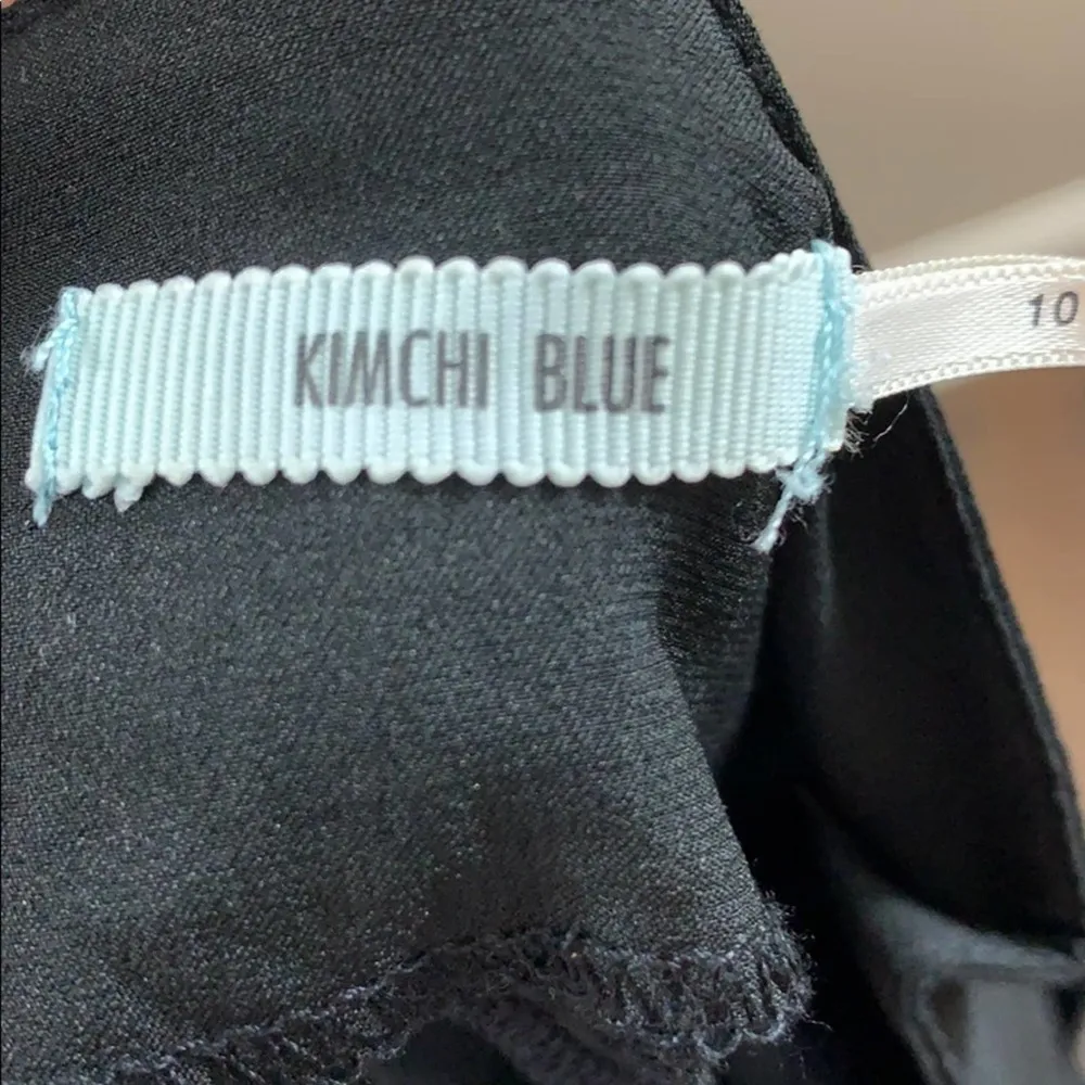 UO Kimchi Blue paper bag black mini skirt - Image 4