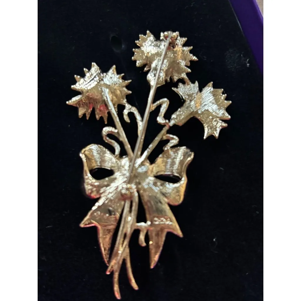 Bob Mackie Jewelry Patriotic Soldier & Pink Flower Brooch Set In Gift Box - Image 6