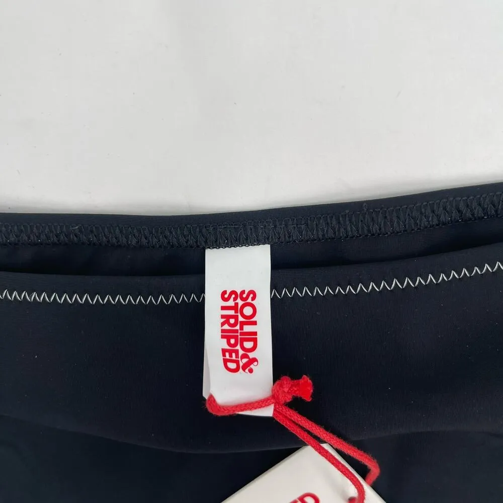 SOLID & STRIPED x Sloane Stephens Bikini Bottoms Size Large Black The Jayden NWT - Image 5