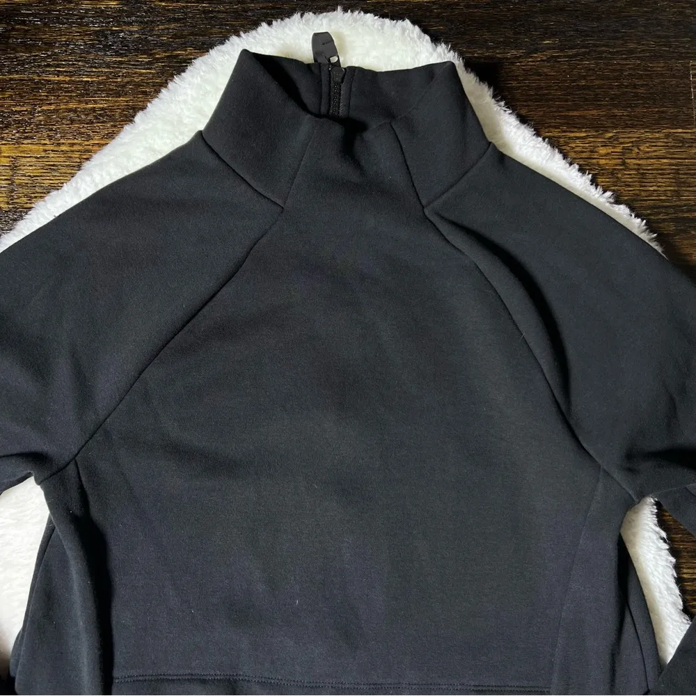 Fabletics Black Zaylee Funnel Neck II Tunic Sweatshirt - Image 5