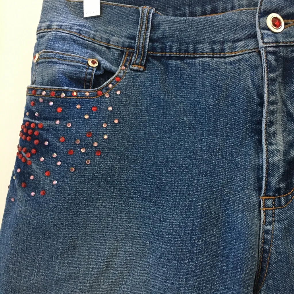 FINAL MAP Ladies v Cristina blinged out capris 10 - Image 3