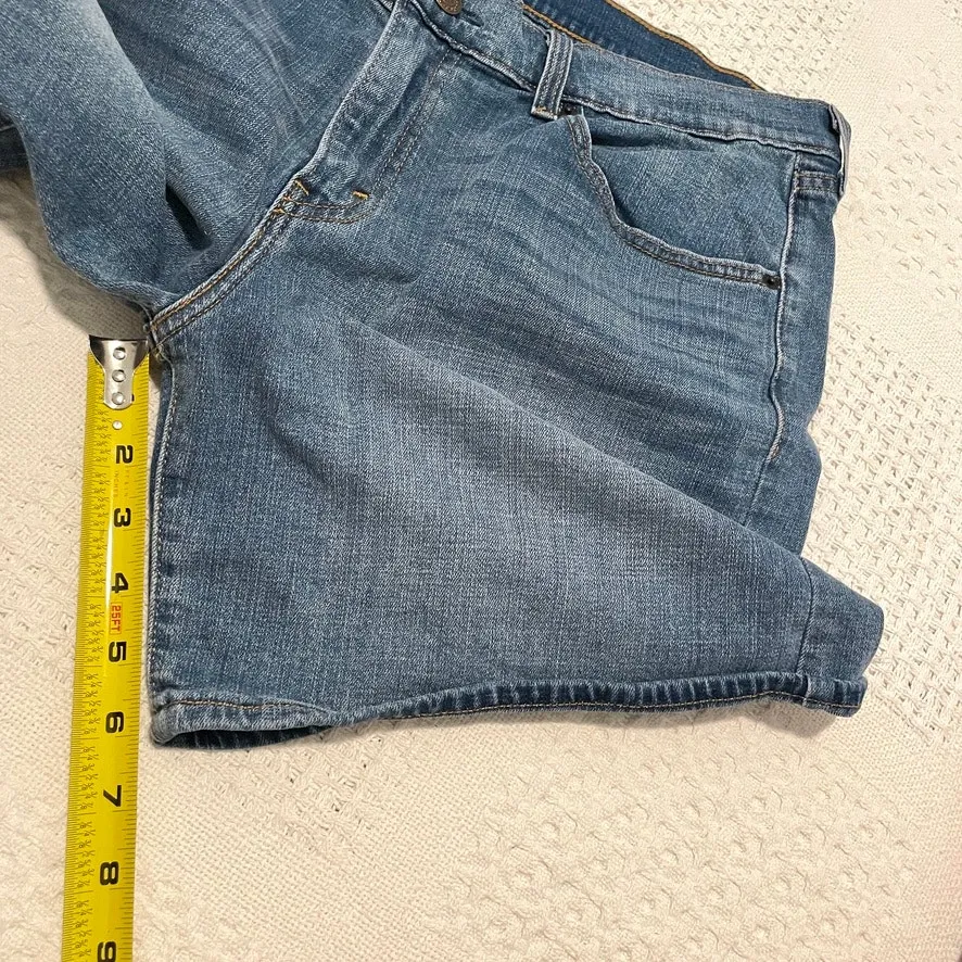 Levi's 32 red tab denim jean stretch shorts SH 1954 - Image 7