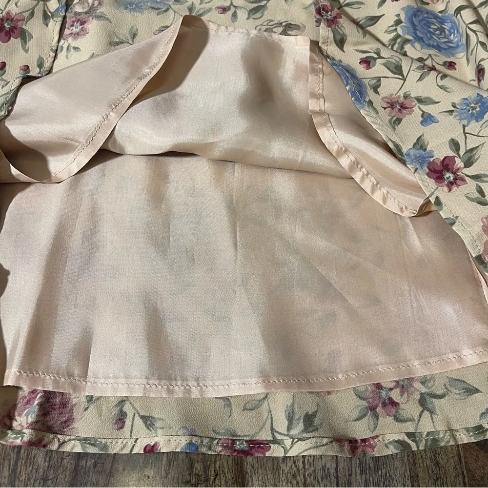 Talbots Vintage  Floral Bohemian Cottage Core Midi Skirt - Image 5