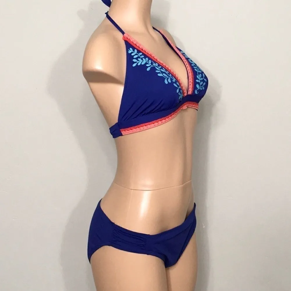 La Blanca Embroidered Leaf bikini. NWT - Image 3