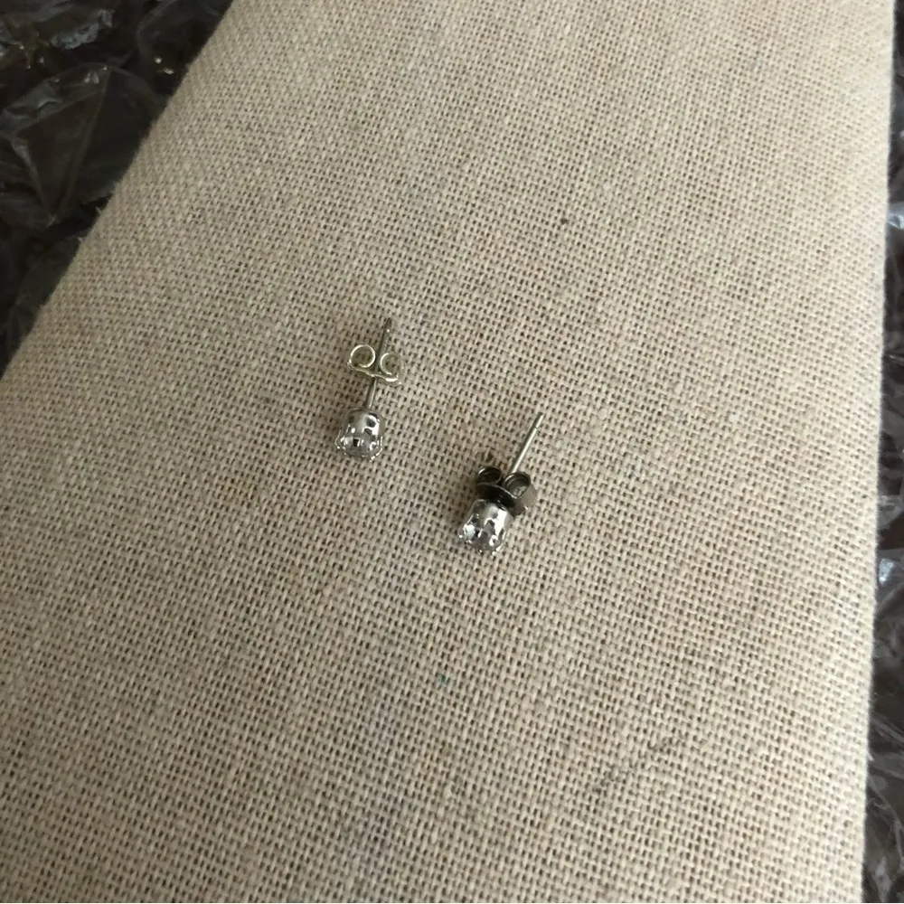 Vintage Mini White Studs - Image 2