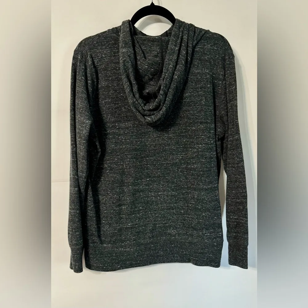 Champion Lightweight Logo Script Hoodie Black Marble Size Large - Image 2