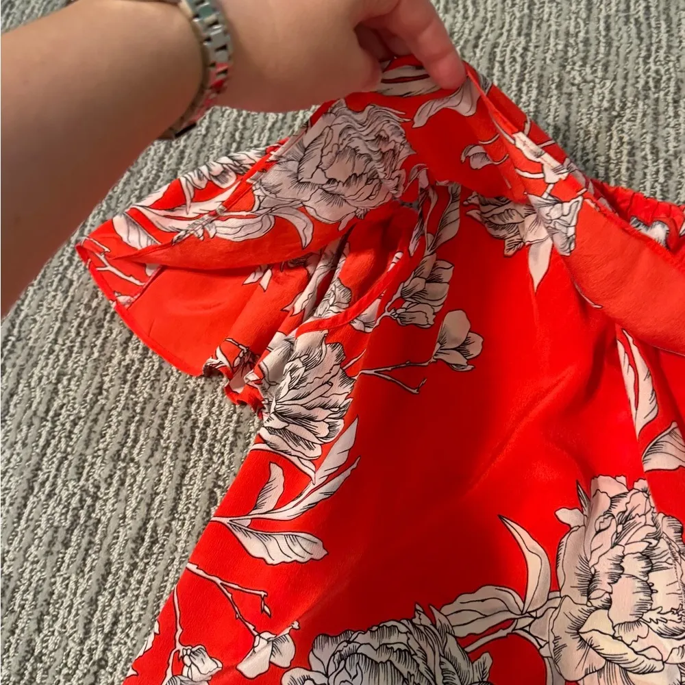 Yumi Kim Strapless Silk Top - Image 4