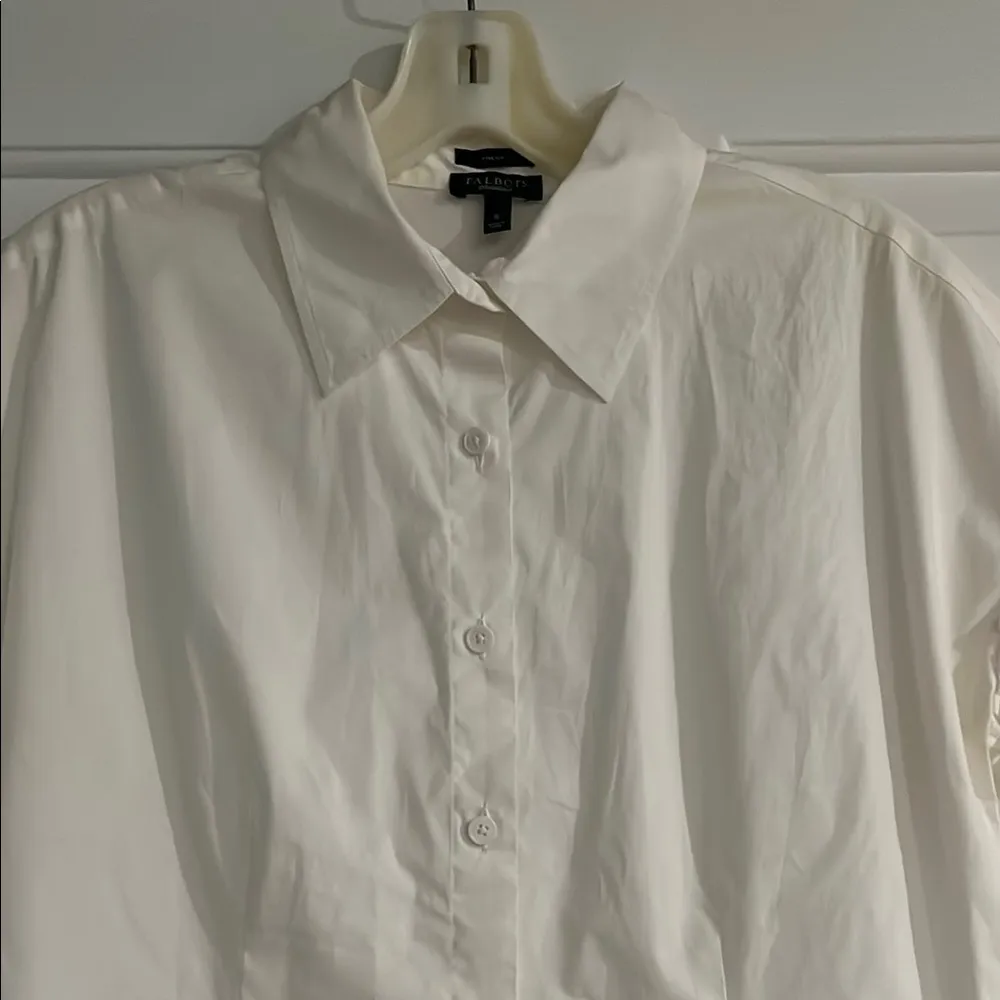 Classic White Button-Up Blouse - Image 4