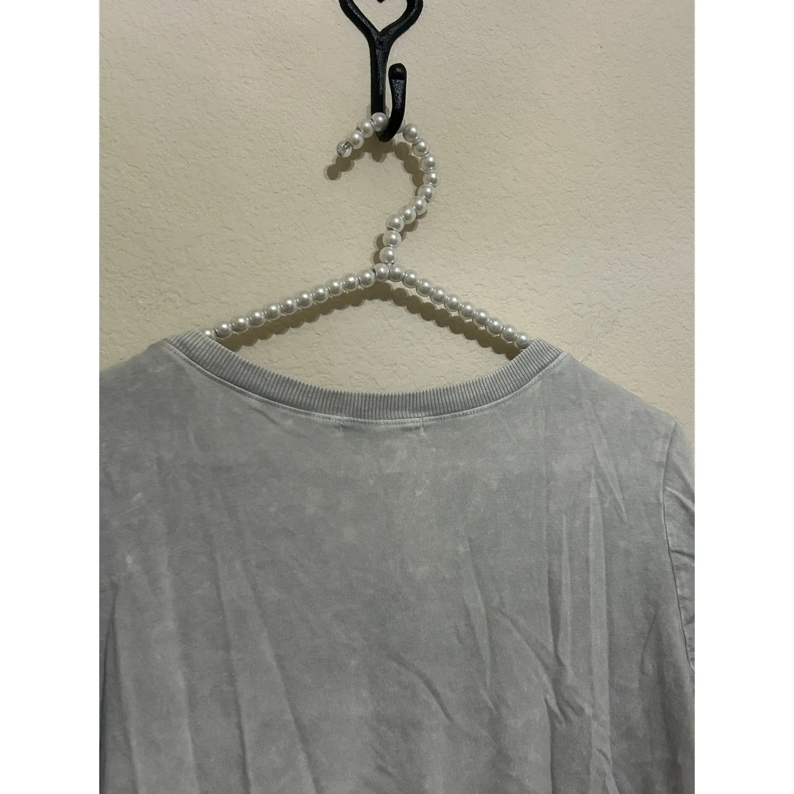 Chalet et Ceci Top Size Small Gray Lagenlook Capsule Wardrobe Classic Shirt Hemp - Image 9