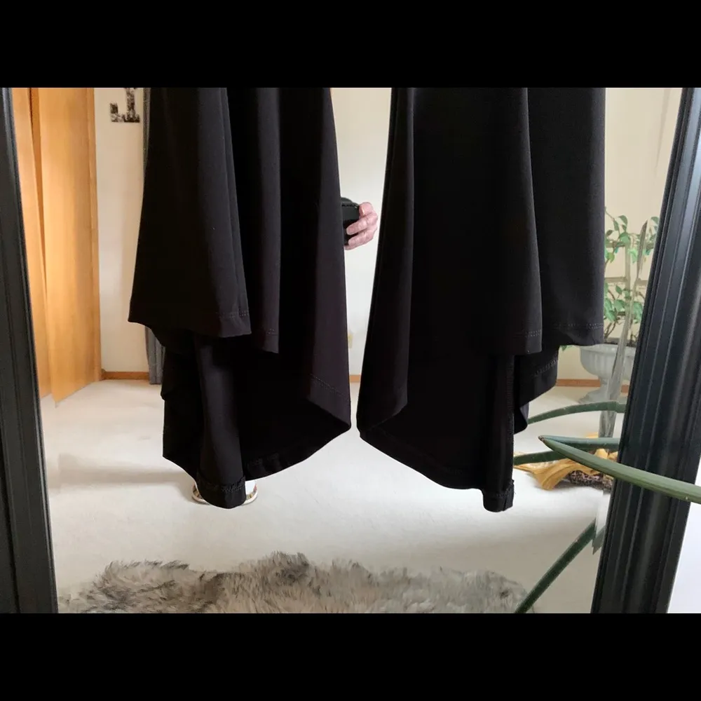 John•Mark Black High Low Pants Size 10 - Image 2