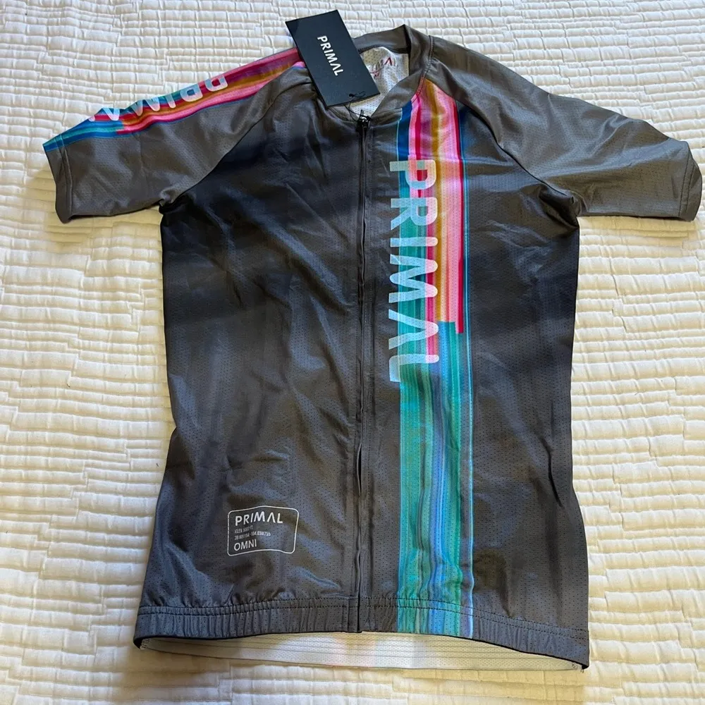 Primal Women's Omni Jersey Gray Size XS - Image 3
