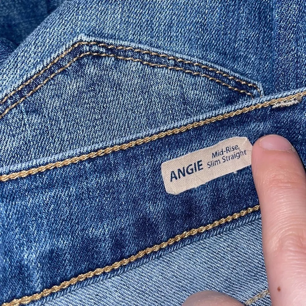 Mavi Women’s Angie Mid Rise Slim Straight Jeans Size 27 - Image 4