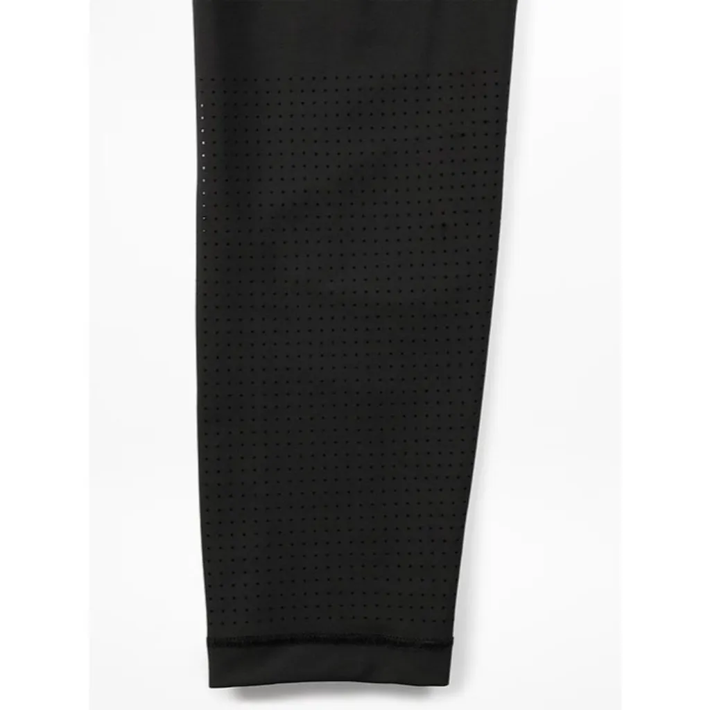 New Athleta M Interval Perforated Black Leggings Medium Regular - Image 5