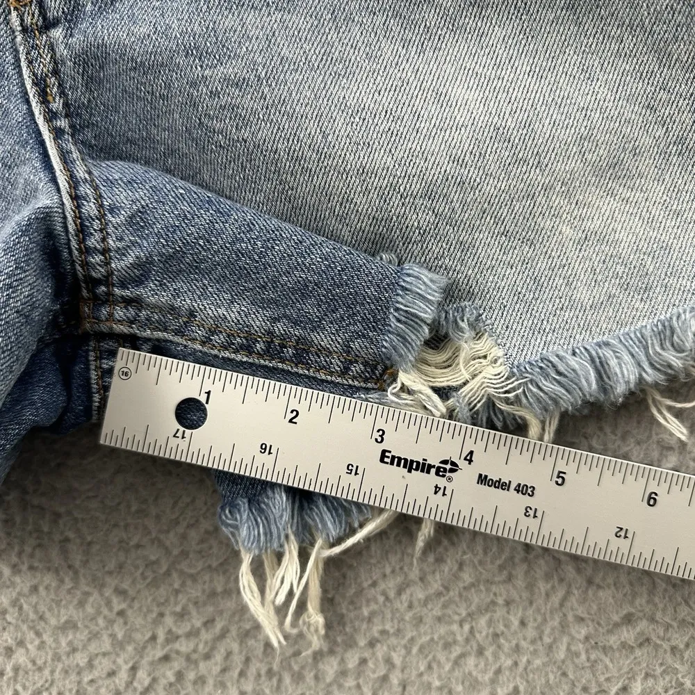 Free People We The Free Makai Cut Off Shorts 3" High Rise Boho Festival Women 31 - Image 10