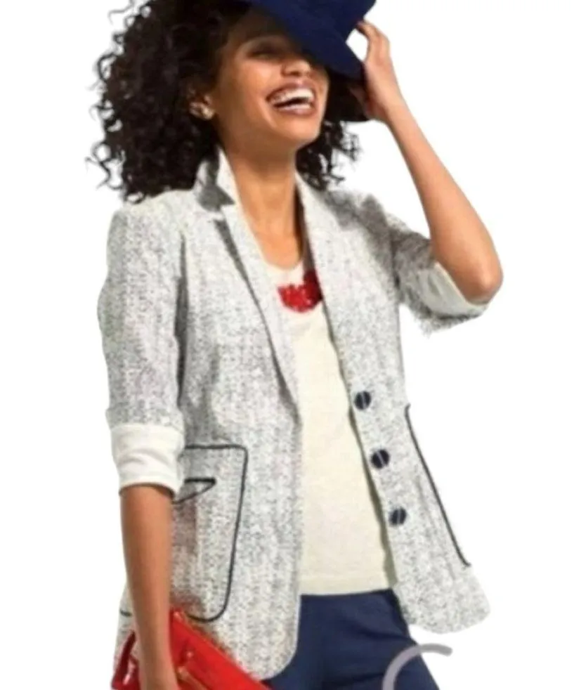 Cabi Black and White Carol Anderson By Invitation Code Blazer Jacket Nwt - Image 4