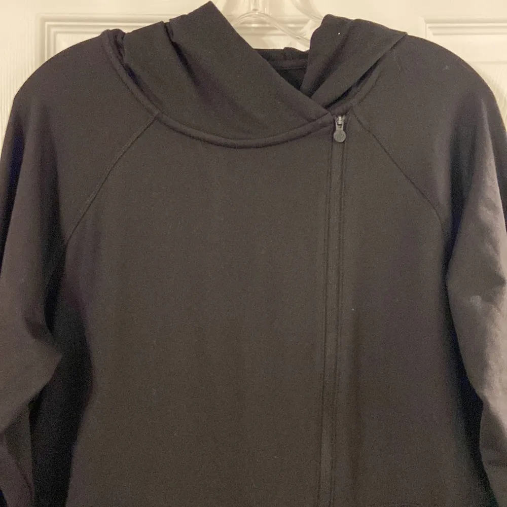 APENA Atlantic Jacket size L it’s warm and cozy length 26” bust 38” color black - Image 2