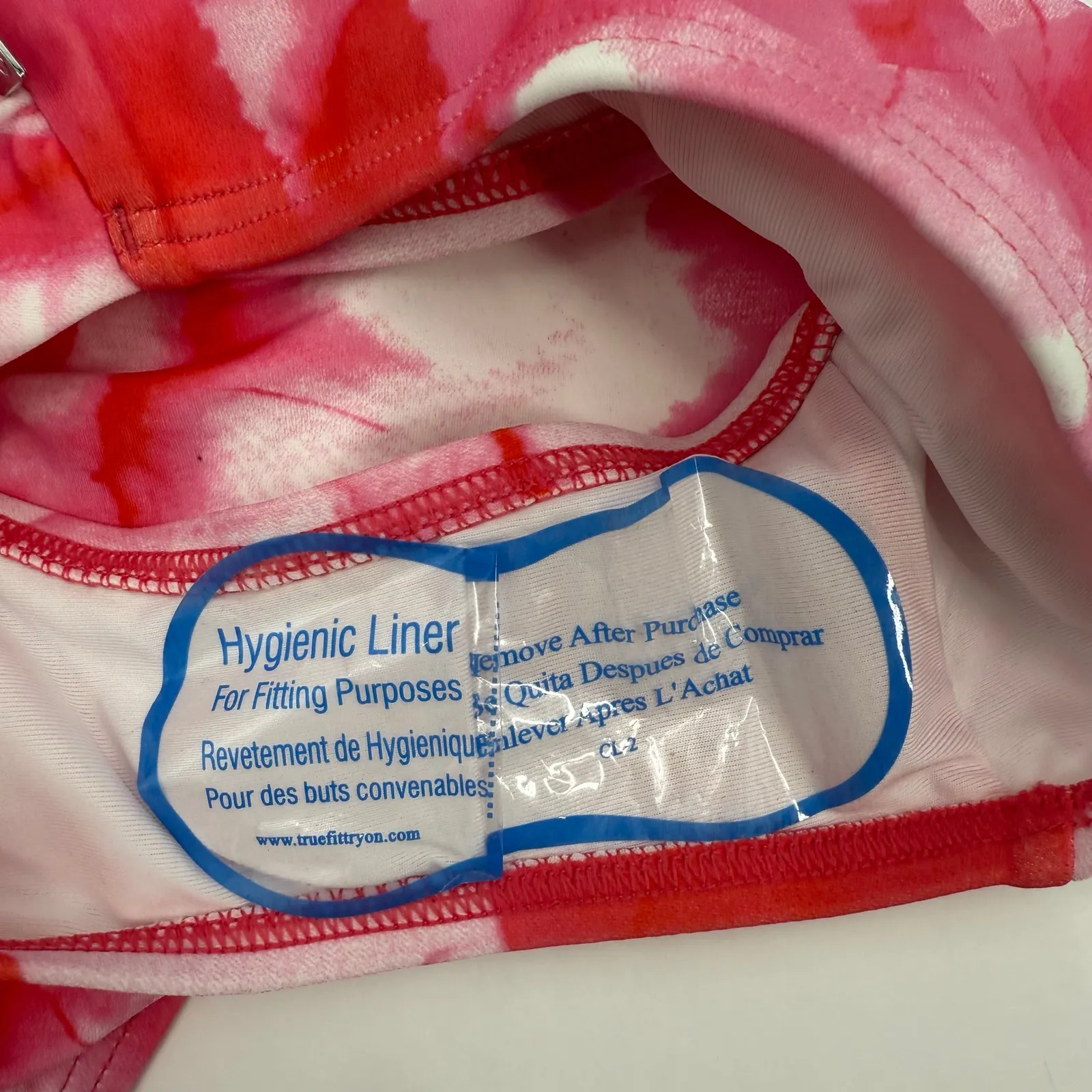 Calvin Klein Bikini Bottoms SZ Extra Small NWT Pleated High Waist Watercolor - Image 10