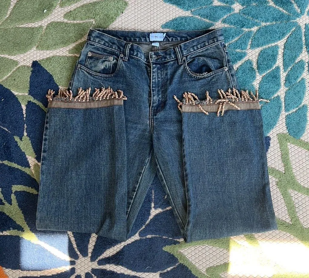 Calvin Klein Vintage High Rise  Jeans - Image 2