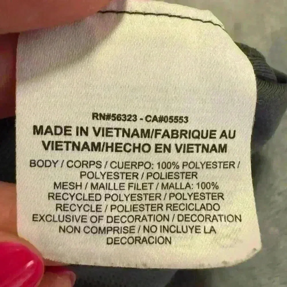 Women’s Gray Nike Workout Top - Image 3