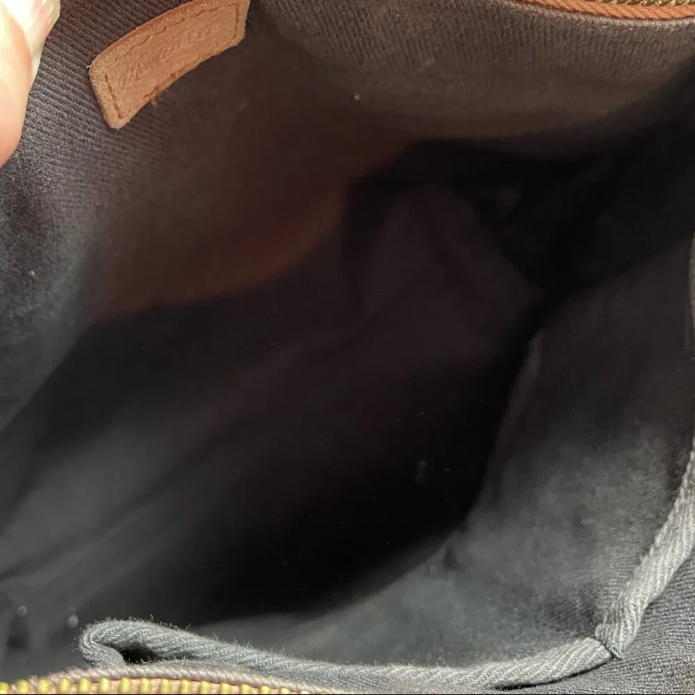 Madewell Soft Pink Suede Crossbody Bag With Top Handles - Image 3