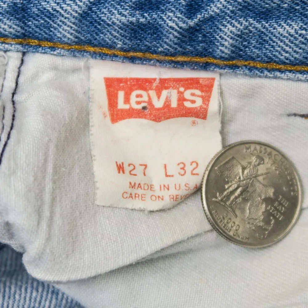 Vintage 90s Levi’s 501 Student Fit Jeans - Image 7