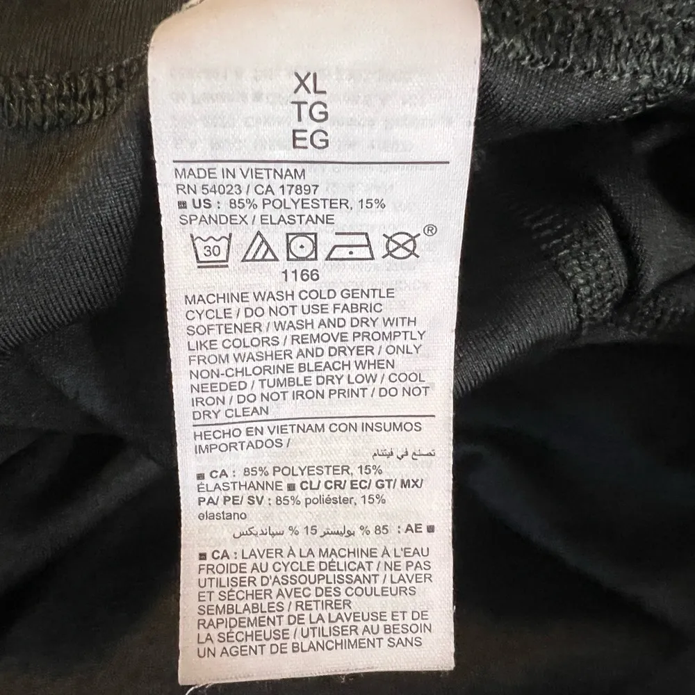 Old Navy Cloud+ Jumpsuit Black Quick Dry Stretch Activewear Fitted Yoga Gym XL - Image 6