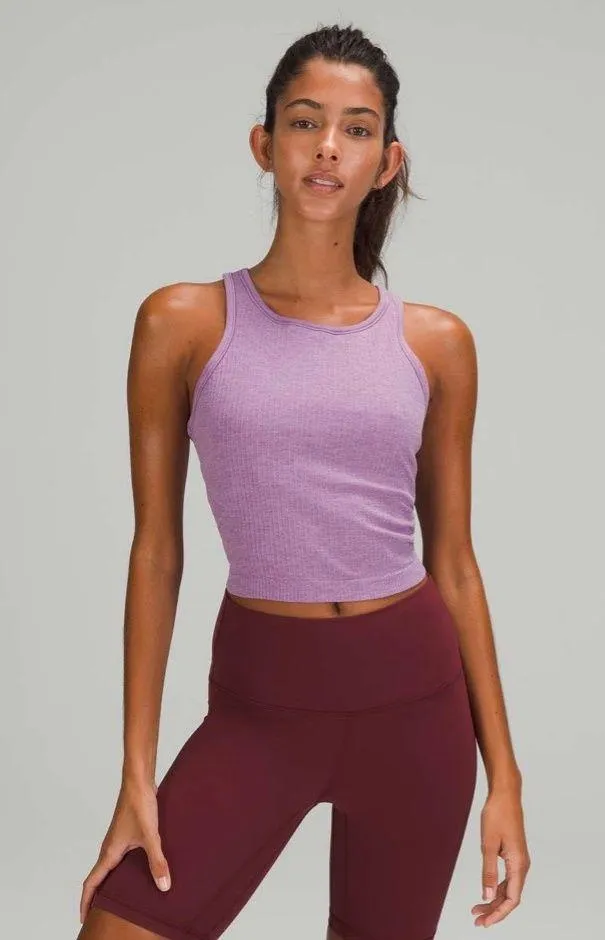 Lululemon Ebb To Street Cropped Racerback - Image 2